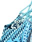billiga Bohemklänningar-Dam Mini klänning Vardagsklänning Etnisk klänning Boho-klänning Halter Neck Klänning Mode Klassisk Ledigt Semester Dagligen Helgdag Normal Geometrisk Mönster Ärmlös Rund hals Halterneck Svart Blå Grön