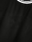 abordables Débardeurs-Homme Débardeur Sans manches Col ras du cou Été Uni / Solide Respirant Extérieur Salle de sport Sortir Noir Blanche T-shirt haut de gamme pour homme