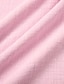 abordables vestidos de algodón y lino de diseño-Mujer vestido túnica Vestido largo maxi Sabana de algodon Diario Cuello con muescas. Manga Larga Primavera Rosa Claro Verde Trébol