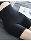abordables Shorts de mujer-Mujer Pantalones cortos con glúteos Fajas Alta cintura Corto Negro