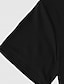 abordables Camiseta gráfica para hombres-Graphic Letra Negro Amarillo Rosa Camiseta Estilo casual Hombre Gráfico 65% poliéster 35% algodón Camisa Camisa Manga Corta Camiseta cómoda Exterior Diario Primavera verano Ropa de diseñador de moda