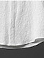 abordables camisas casuales de los hombres-Hombre 2 Piezas Conjunto de camisa conjunto de verano Camisa casual Negro Blanco Gris Manga Larga Plano Cuello Mao Diario Vacaciones Bolsillo delantero Ropa Moda Casual Cómodo