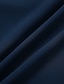 billige Kjoler med trykt mønster-damekjole chiffongkjole midikjole marineblå kortermet fargegradient patchwork vårsommer v-hals stilig elegant fest 2023 s m l xl xxl 3xl / festkjole