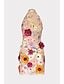 cheap Homecoming Dresses-Sheath / Column Homecoming Dresses Floral Dress Cocktail Party Birthday Short / Mini Sleeveless Halter Neck Pink Dress Lace with Embroidery 2024