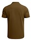 abordables Vacances-Homme Chemise Chemise en lin Chemise Décontractée Chemise de Plage Uni Vacances Hawaïen Noir Blanche Bleu Marron Manche Courte Col montant Printemps &amp; Été Vêtement Tenue Basique
