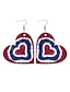 cheap Earrings-Women&#039;s Earrings Fashion Outdoor National Flag Earring