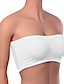 cheap Women&#039;s Sleep Tops &amp; Bottoms-Women&#039;s Top Pure Color Fashion Hot Comfort Home Street Daily Nylon Breathable Bandeau Sleeveless Summer Spring Black White