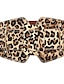 baratos Cintos de mulher-Mulheres Cinto de espartilho Couro PU Fivela de pino Puro Formal Vintage retrô Trabalho Diário Leopardo Preto Vermelho Bege
