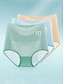preiswerte Unterhosen-Damen Höschen 4 Stück Einfarbig Unterbekleidung Heim Nylon Sommer Zufällige Farben
