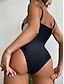 cheap One-piece swimsuits-Women&#039;s Swimwear One Piece Monokini Bathing Suits Swimsuit Tummy Control High Waisted Color Block Strap Beach Wear Sexy Bathing Suits