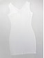 abordables conjuntos de vestidos de diseño-Mujer Conjunto de vestido de dos piezas Vestido de Fiesta Vestido de novia de encaje blanco Fiesta Invitado a la boda Moda Fiesta Bordado con manga Mini vestido Escote Chino Manga Larga Plano Ajuste