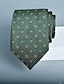 זול עניבות ועניבות פרפר לגברים-בגדי ריקוד גברים עניבות קלסי מתכווננת דפוס דפוס חתונה מסיבת יום הולדת