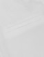 זול חולצת פשתן כותנה-בגדי ריקוד גברים חולצה חולצת פשתן חולצה עם כפתורים חולצת קיץ חולצת חוף שחור לבן פול שרוולים קצרים אחיד דש קיץ קזו&#039;אל יומי ביגוד כיס קדמי