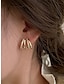 preiswerte Ohrringe-Damen Ohrringe Modisch Outdoor Geometrie Ohrring