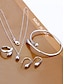 cheap Jewelry Sets-Women&#039;s necklace Chic &amp; Modern Street Geometry Jewelry Sets / Silver / Fall / Winter / Spring / Summer