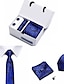 voordelige Herenaccessoires-Kwaliteitsstropdasset voor heren, stropdas met doos, vierkante manchetknopen, dasspeldset voor bruiloft 2024