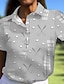 billiga Designerkollektion-Dam Vandringspolotröja Matchande polo Ljusgrå Grå Kortärmad Solskydd Överdelar Golfkläder för damer Kläder Outfits Bär kläder