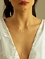 abordables Collares y colgantes-Mujer Collares Moderno Diario Geometría Collares / Dorado / Plateado / Otoño / Invierno / Primavera
