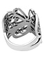 cheap Rings-Women&#039;s Rings Filigree Butterfly Jewelry Fashion All-Match Opening Adjustable Ring (Silver) Retro Carved Big Trendy Wrap-Around Butterfly Rings Jewelry