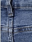 baratos Jeans Masculino-Homens Jeans Calças Jeans Dark Wash Calças jeans Bolsos Perna reta Tecido Conforto Respirável Ao ar livre Diário Para Noite Misto de Algodão Moda Casual Preto Branco Micro-Elástica