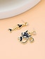 cheap Earrings-1 Pair Drop Earrings Mismatch Earrings For Women&#039;s Party Evening Gift Prom Alloy Classic Cat Fish