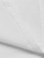 זול חולצת פשתן כותנה-בגדי ריקוד גברים חולצה חולצת פשתן חולצה עם כפתורים חולצת קיץ חולצת חוף שחור לבן פול שרוולים קצרים אחיד דש קיץ קזו&#039;אל יומי ביגוד כיס קדמי