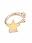 cheap Earrings-1PC Ear Clips For Women&#039;s Street Gift Prom Alloy Classic Star