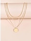 cheap Necklaces &amp; pendants-1PC Pendant Necklace Layered Necklace For Women&#039;s Party Evening Street Gift Alloy Retro Precious