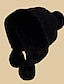 economico Cappelli da donna-cappelli bomber addensati nuovo stile donna palla di pelo più cappuccio caldo in velluto all&#039;aperto inverno a prova di freddo berretto di lana carino