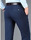 cheap Dress Pants-Men&#039;s Dress Pants Trousers Suit Pants Pocket Plain Comfort Breathable Outdoor Daily Going out Fashion Casual Black Blue