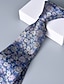 abordables Corbata y pajaritas de hombre-Hombre Corbatas Clásico Estampado Estampado Estampado Floral Boda Fiesta de Cumpleaños