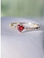 Χαμηλού Κόστους Δαχτυλίδια-Γυναικεία Δακτυλίδια Ρομαντικό Ημερομηνία Καρδιά Δαχτυλίδι