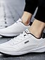 economico Sneakers da uomo-Per uomo Scarpe da ginnastica Scarpe comfort Quotidiano All&#039;aperto Footing PU Nero / Rosso Bianco Blu scuro Autunno