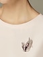 tanie Broszka-Damskie Broszki Retro Motyl Luksusowy Elegancja Broszka Biżuteria Fioletowy Kokarda Na Biuro Codzienny Studniówka Randka Plaża