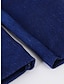 cheap Leggings-Women&#039;s Slim Leggings Polyester Pocket High Waist Calf-Length Navy Blue Summer