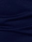 Недорогие классическое поло-Муж. Спортивное поло Футболка-поло Повседневные Праздники Классика Длинный рукав Мода Классический Полотняное плетение Быстровысыхающий Лето Стандартный Темно-синий Белый Черный с красным Серый