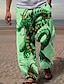 זול מכנסיים מודפסי-מכנסי חוף דרקון גרפיקה לגברים | קיץ חופשה יומית שחור | מכנסיים שרוך אלסטי מותניים הדפסי 3D הדפסי בעלי חיים נוחות בגדי רחוב קז&#039;ואל