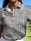 cheap Designer Collection-Women&#039;s Golf Polo Shirt Matching polo Light Grey Grey Short Sleeve Sun Protection Top Ladies Golf Attire Clothes Outfits Wear Apparel