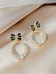 preiswerte Ohrringe-1 Paar Tropfen-Ohrringe For Damen Partyabend Geschenk Abiball Aleación Klassisch Mode