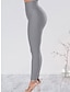 cheap Leggings-Women&#039;s Slim Pants Trousers High Cut High Waist Full Length White / White Summer