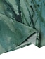 abordables Chemises Pour Femme-Femme Grande taille Hauts Chemisier Chemise Floral Graphic Imprimer Manches Courtes Col Ras du Cou basique du quotidien Fin de semaine Polyester Printemps Eté Vert Bleu / Grande Taille
