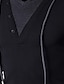 tanie Męskie koszulki casual-Męskie Koszulka z długim rękawem Równina Kaptur Ulica Urlop Długi rękaw Ściągana na sznurek Odzież Designerskie Podstawowy Współczesny współczesny