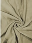 cheap Basic Women&#039;s Tops-Women&#039;s Shirt Blouse Linen Plain Asymmetric Casual Daily Solid Basic Long Sleeve V Neck White Summer Spring