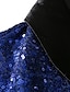 cheap Blazer&amp;Jacket-Men&#039;s Party Sequin Blazer Retro 70s Disco Blazer Sparkle Casual Jacket Single Breasted One-button Silver Black Wine Royal Blue Gold 2024