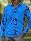 economico Abbigliamento da golf maschile-Per uomo POLO Bianco Manica lunga Protezione solare Superiore Autunno Inverno Abbigliamento da golf Abbigliamento Abiti Abbigliamento