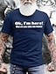 tanie Męska koszula graficzna-Wzory graficzne druk listowy Starzy ludzie Czarny Niebieski Khaki Podkoszulek Koszulki z grafiką Męskie Graficzny Mieszanka bawełny Koszula Podstawowy Współczesny współczesny Koszula Krótkie rękawy