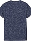economico Magliette casual da uomo-Per uomo maglietta T-shirt Liscio A V Strada Da mare Maniche corte Abbigliamento Di tendenza Originale Essenziale