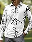 preiswerte Herrengolfkleidung-Herren poloshirt Weiß Langarm Sonnenschutz Shirt Herbst Winter Golfkleidung, Kleidung, Outfits, Kleidung