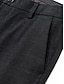 cheap Dress Pants-Men&#039;s Dress Pants Trousers Suit Pants Pocket Plain Comfort Breathable Outdoor Daily Going out Fashion Casual Black Gray