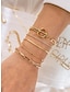 cheap Bracelets &amp; Bangles-Women&#039;s Bracelets Fashion Outdoor Geometry Bracelets &amp; Bangles